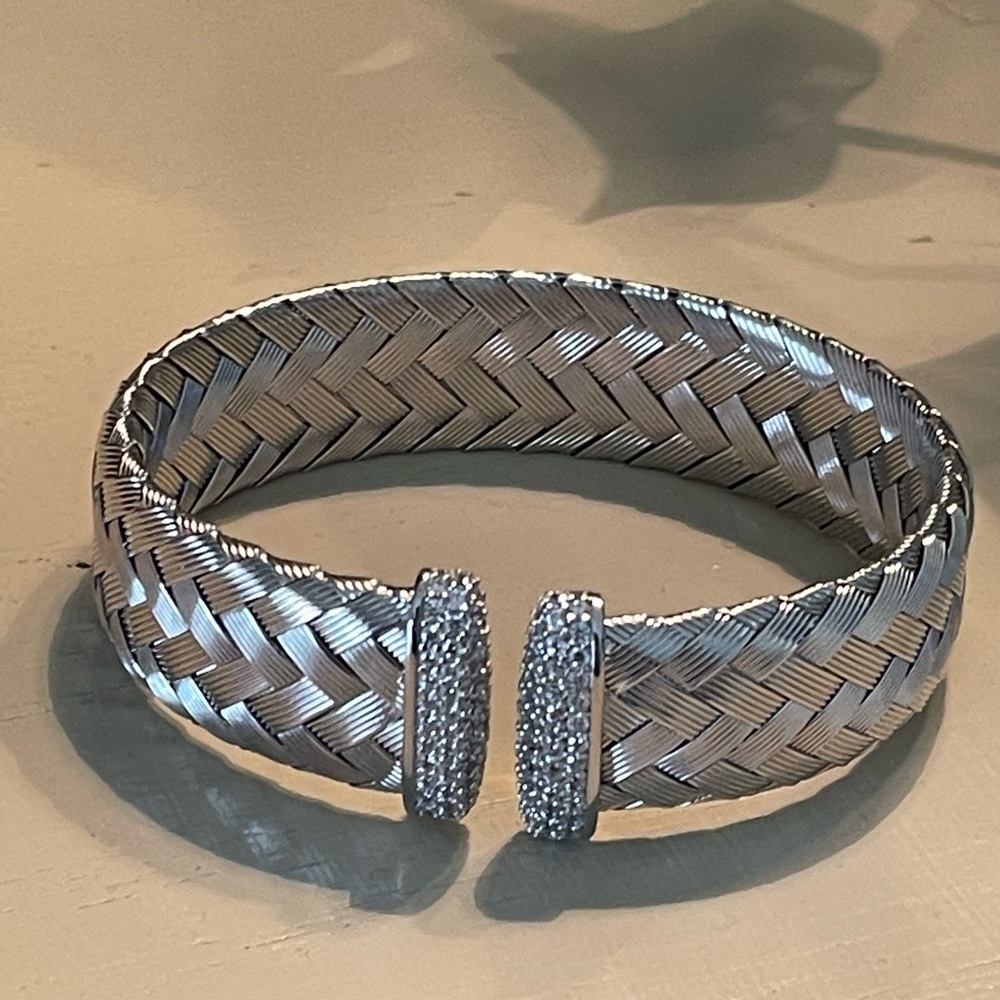 JCM Sterling Silver Cuff Bracelet